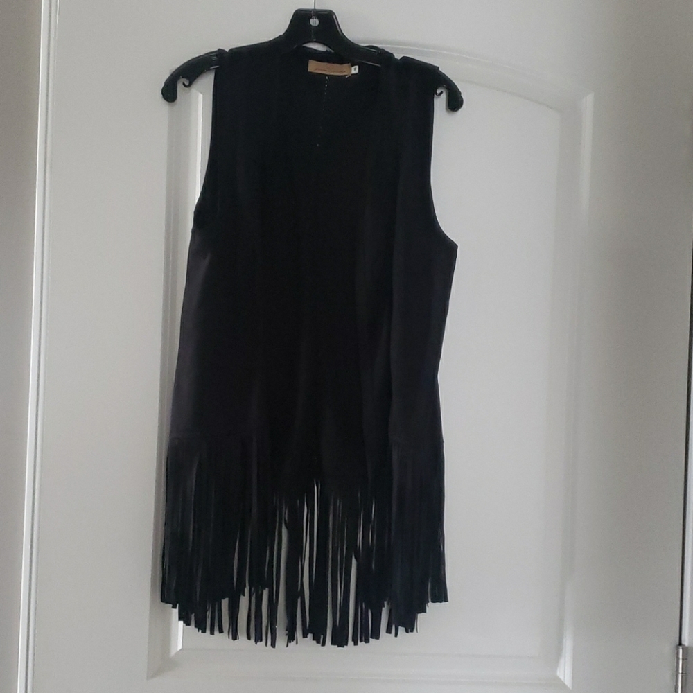 Fringed vest